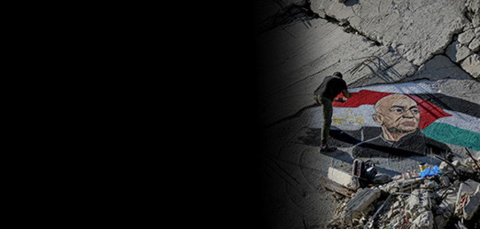 S&ouml;zleriyle Gazze halkının g&ouml;nl&uuml;ne taht kurdu! Resmini enkaza kazıdılar