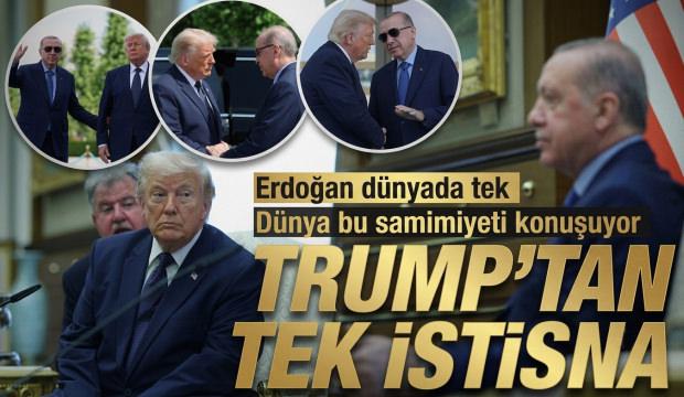 Trump&rsquo;la samimi diyaloğu d&uuml;nya basınını şaşırttı: Erdoğan d&uuml;nyada tek