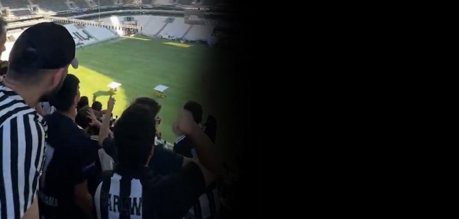 Beşiktaş taraftarından Salah tezah&uuml;ratı: 'Ya Allah bismillah Mohamed Salah'