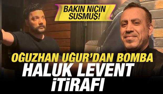 G&ouml;zaltına alınan Oğuzhan Uğur'dan bomba Haluk Levent itirafı! Korkudan susmuş!