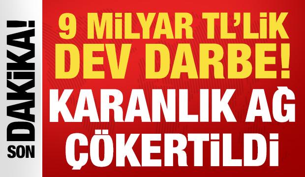 12 iki ilde organize su&ccedil; &ouml;rg&uuml;tlerine dev darbe: 9 milyar TL'lik hesap hareketi