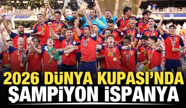 2026 FIFA D&uuml;nya Kupası'nda şampiyon İspanya