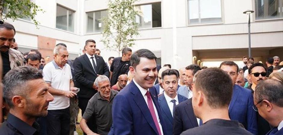 Bakan Kurum Malatya&rsquo;da depremzede aileye misafir oldu