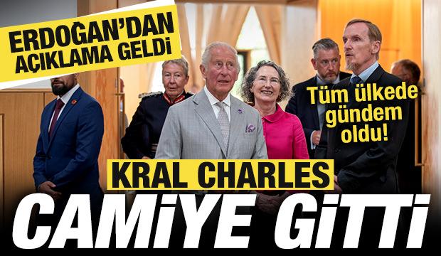 Kral Charles camiye gitti! Başkan Erdoğan'dan a&ccedil;ıklama geldi! T&uuml;m &uuml;lkede g&uuml;ndem oldu