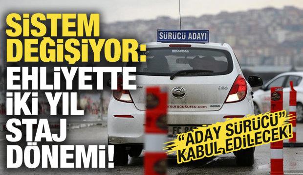 Milyonlarca kişiyi ilgilendiriyor: Ehliyette yeni d&ouml;nem!