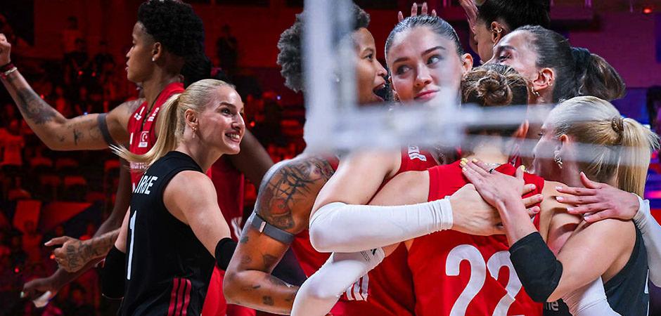 R&ouml;vanş vakti! Filenin Sultanları, Milletler Liginde kupaya 3 set uzaklıkta