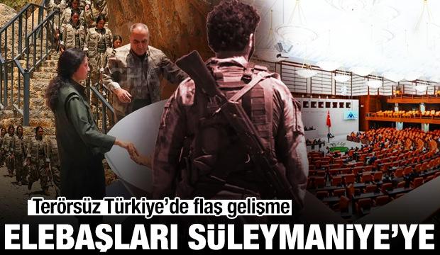 Ter&ouml;rs&uuml;z T&uuml;rkiye'de flaş gelişme: PKK elebaşları S&uuml;leymaniye'ye g&ouml;nderilecek