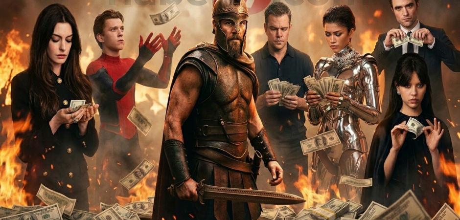 Yıldızlar ge&ccedil;idi 'The Odyssey' filminde kim ne kadar &uuml;cret aldı? İşte tam liste...