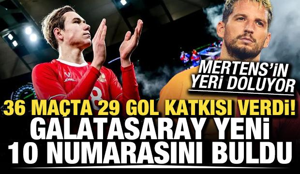 36 ma&ccedil;ta 29 gol katkısı verdi! Galatasaray yeni 10 numarasını buldu