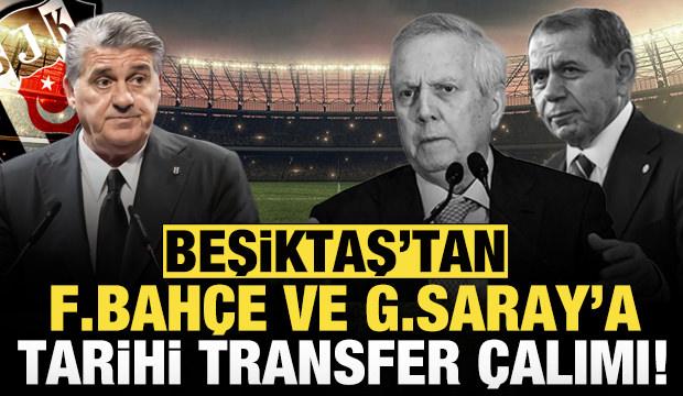 Beşiktaş transferde şaha kalktı! Fenerbah&ccedil;e ve Galatasaray'a tarihi transfer &ccedil;alımı