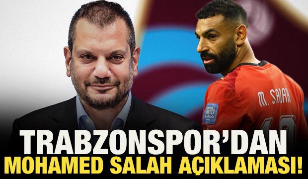 Trabzonspor'dan Mohamed Salah a&ccedil;ıklaması!