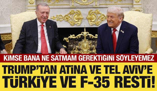 Trump'tan T&uuml;rkiye ve F-35 a&ccedil;ıklaması