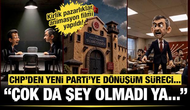 CHP'deki kirli pazarlıklar ve derin ağlar animasyon film oldu