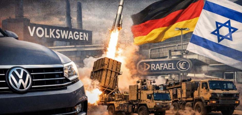Almanlardan Volkswagen'in İsrailli Rafael ile &uuml;retim planına tepki