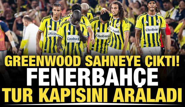 Greenwood sahneye &ccedil;ıktı! Fenerbah&ccedil;e tur kapısını araladı