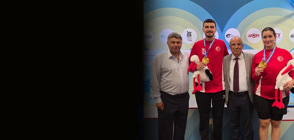 Milli sporcular tarih yazdı! Şimal Yılmaz ve Fahrettincan Er Avrupa Şampiyonu