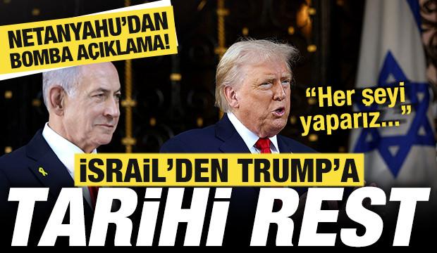 Netanyahu'dan son dakika a&ccedil;ıklaması! İsrail'den Trump'a tarihi rest: Her şeyi yaparız!