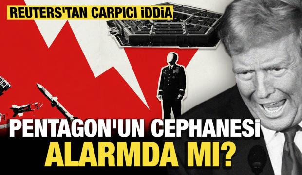 Reuters'tan &ccedil;arpıcı iddia: Pentagon'un cephanesi alarmda mı?
