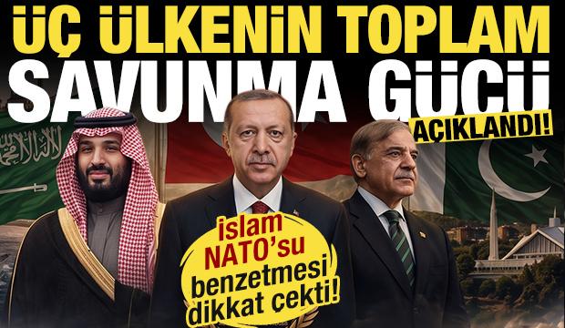 T&uuml;rkiye, S. Arabistan ve Pakistan İmzayı attı! İşte &uuml;&ccedil; &uuml;lkenin toplam savunma g&uuml;c&uuml;....  