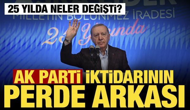 AK Parti 25 yaşında! Her şey bir s&ouml;zle başladı... İşte T&uuml;rkiye'ye damga vuran d&ouml;nemler