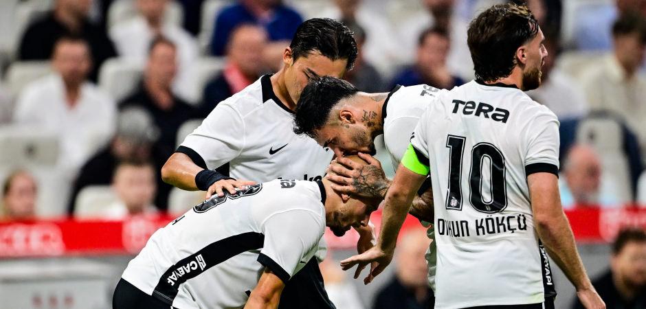 UEFA Avrupa Ligi'ne son 1! Beşiktaş play-off turunda
