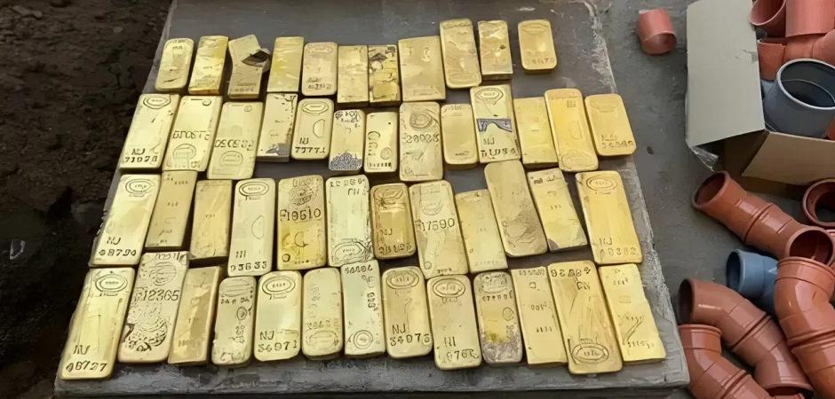 Duvardan &ccedil;ıkan 485 milyonluk sır: 18 yaşındaki iş&ccedil;i hazine buldu
