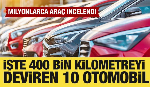İşte 400 bin kilometreyi deviren 10 otomobil markası