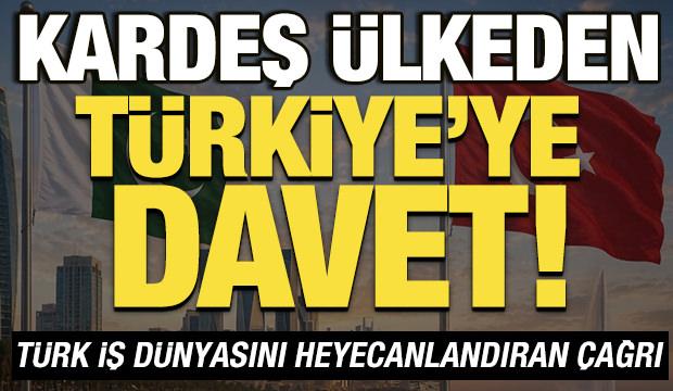 Kardeş &uuml;lkeden T&uuml;rkiye'ye davet! T&uuml;rk iş d&uuml;nyasını heyecanlandıran &ccedil;ağrı