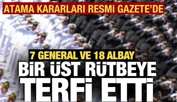 TSK, Jandarma ve Sahil G&uuml;venlik'te kritik atamalar! Resmi Gazete'de yayımlandı