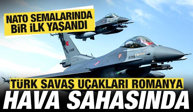 T&uuml;rk savaş u&ccedil;akları Romanya hava sahasında! NATO semalarında ilk kez icra edildi