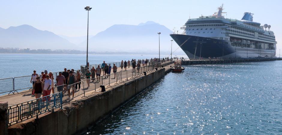 Kruvaziyer turizminde tarihi rekor: 7 ayda 1 milyon yolcu aşıldı
