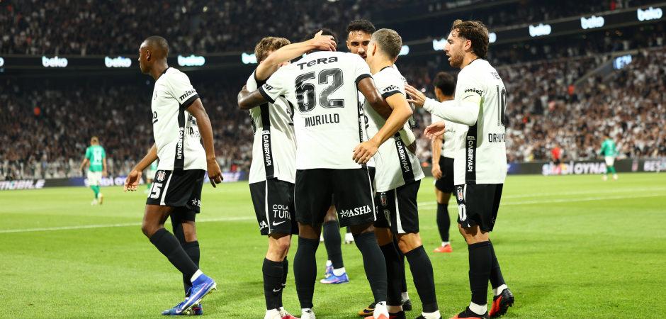 Dolmabah&ccedil;e'de şov gecesi! Beşiktaş farka koştu