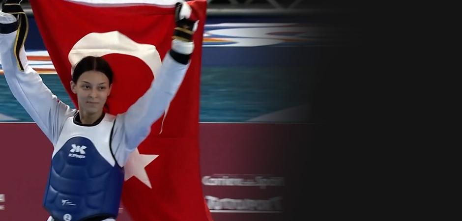 Elif Sude Akg&uuml;l Akdeniz Oyunları şampiyonu!