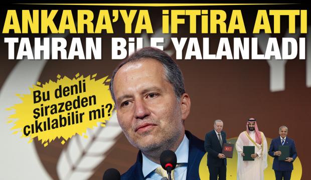 Fatih Erbakan İran&rsquo;ın s&ouml;zc&uuml;s&uuml; m&uuml;?