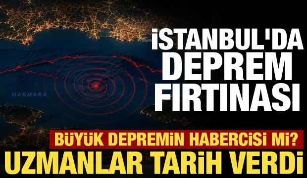 İstanbul'da deprem fırtınası! 50'ye yakın sarsıntı sonrası uzmanlardan peş peşe a&ccedil;ıklama