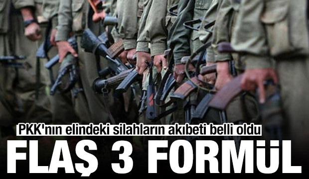 PKK'nın elindeki silahların akıbeti belli oldu: Dikkat &ccedil;eken 3 form&uuml;l