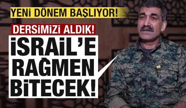 SDG'den a&ccedil;ıklama! Dersimizi aldık! İsrail'e rağmen bitecek