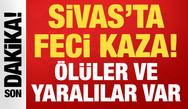 Sivas'ta yolcu minib&uuml;s&uuml; devrildi: 4 &ouml;l&uuml;, 10 yaralı