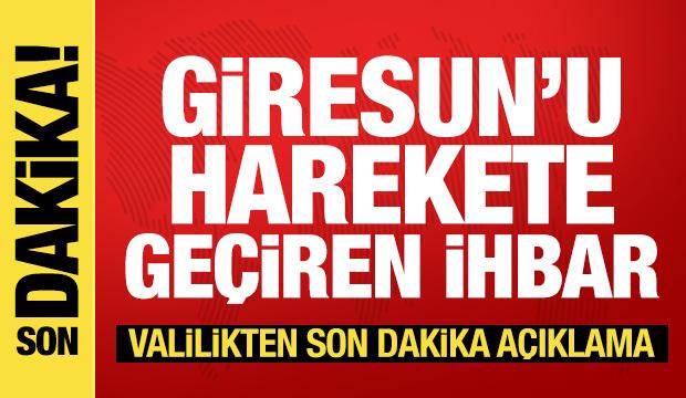 Son dakika haberi: Giresun'da helikopter d&uuml;şt&uuml; iddiası