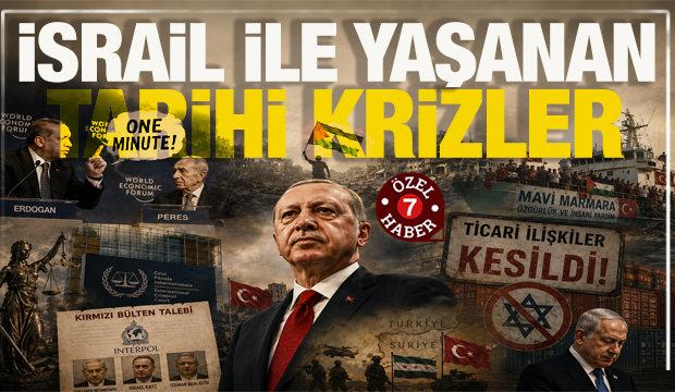 T&uuml;rkiye-İsrail yarım asırlık ilişkileri: Cumhurbaşkanı Erdoğan'ın tavizsiz m&uuml;cadelesi
