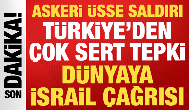 T&uuml;rkiye'den İsrail'in İdlib'de d&uuml;zenlediği saldırıya kınama
