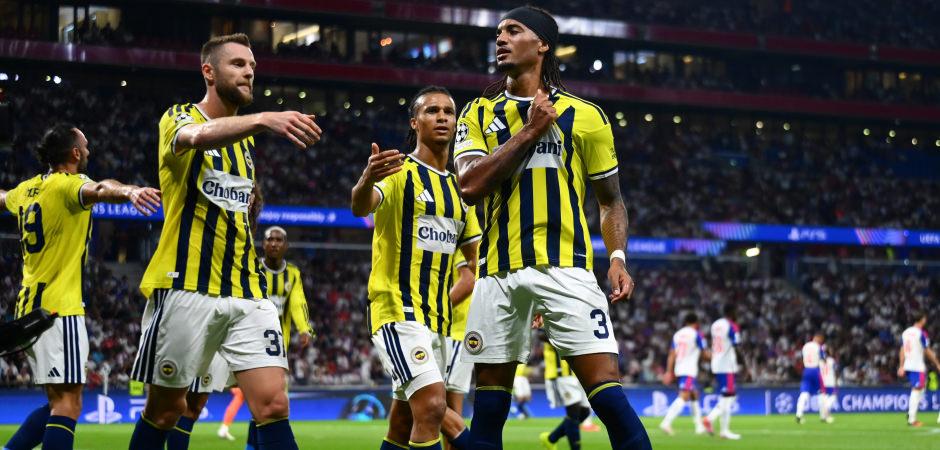 18 yıllık hasret bitti! Fenerbah&ccedil;e, UEFA Şampiyonlar Ligi'nde