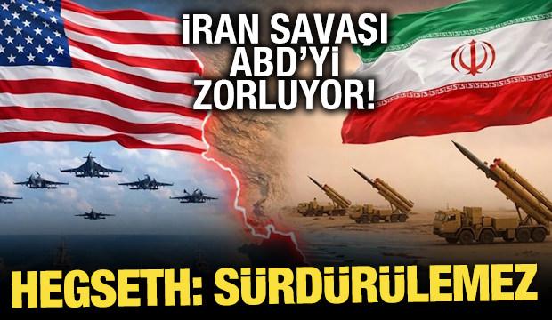ABD Savunma Bakanı Hegseth, İran'a saldırıların s&uuml;rd&uuml;r&uuml;lemez olduğu konusunda uyarıldı