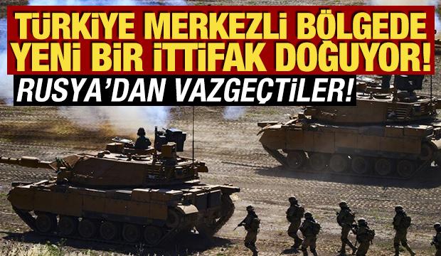 Rusya'dan vazge&ccedil;tiler! T&uuml;rkiye merkezli b&ouml;lgede yeni bir ittifak doğuyor
