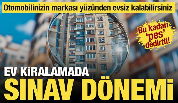 Bu kadarı da pes dedirten olay! Kiralık daireye giriş sınavı!