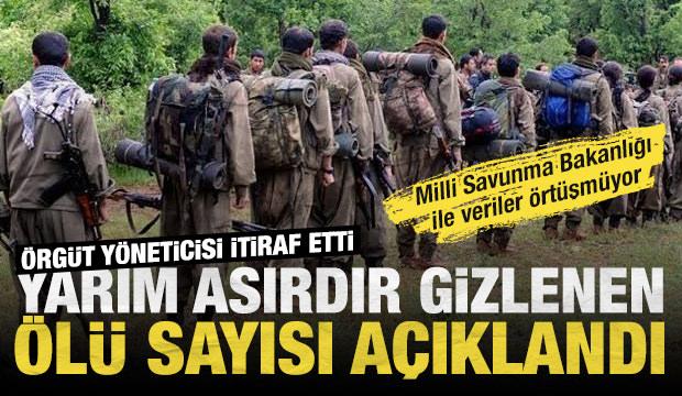 Fesih kararı alan PKK'dan şok itiraf: Yıllarca gizlenen &ouml;l&uuml;mlerin sayısını a&ccedil;ıkladılar!