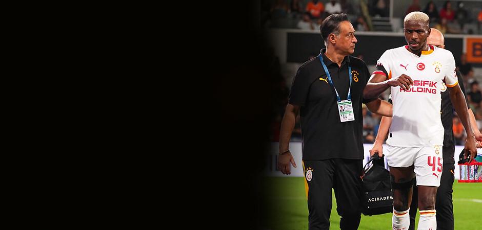 Sporting ma&ccedil;ı &ouml;ncesi Osimhen, Lemina ve Singo i&ccedil;in sakatlık a&ccedil;ıklaması 