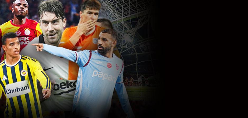 Osimhen zirvede, Salah ve Vlahovic peşinde! S&uuml;per Lig gol krallığında son durum