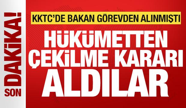 G&ouml;revden alınan bakandan bomba hamle: H&uuml;k&uuml;metten &ccedil;ekilme kararı aldılar!
