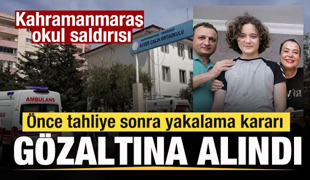 Kahramanmaraş okul saldırısı: &Ouml;nce tahliye sonra yakalama kararı! 